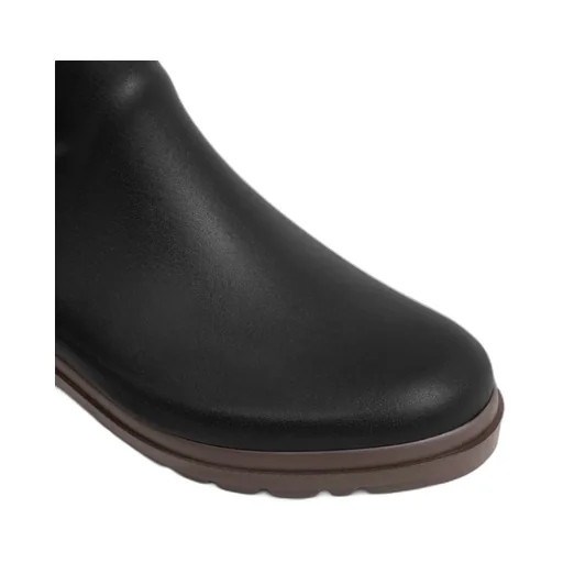 Celine Rain Boots In Natural Rubber