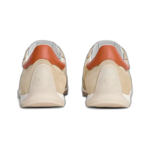 Celine Racer - Low Top Sneaker In Nylon, Suede Calfskin And Calfskin
