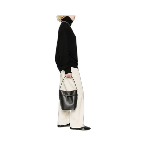 Logo Buckle Shoulder Bag