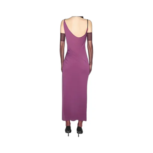 Side-Split Midi Dress