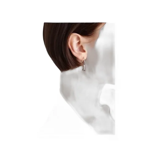 Lemaire Drop Hoop Earrings