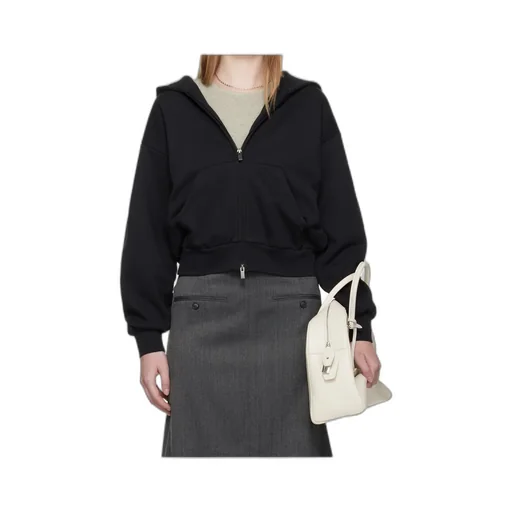 Zipper Hooded Sweatshirt
