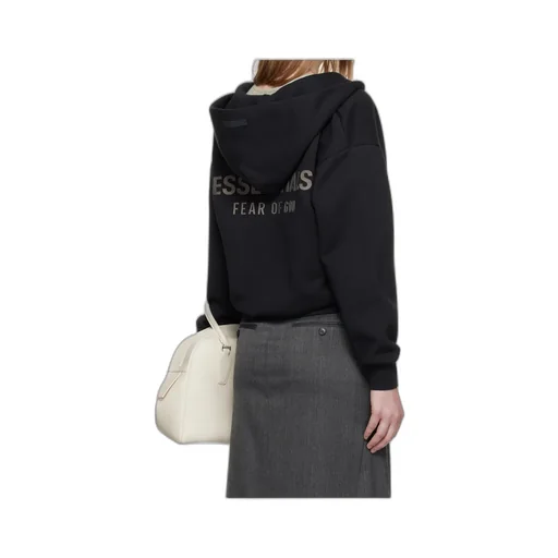 Zipper Hooded Sweatshirt