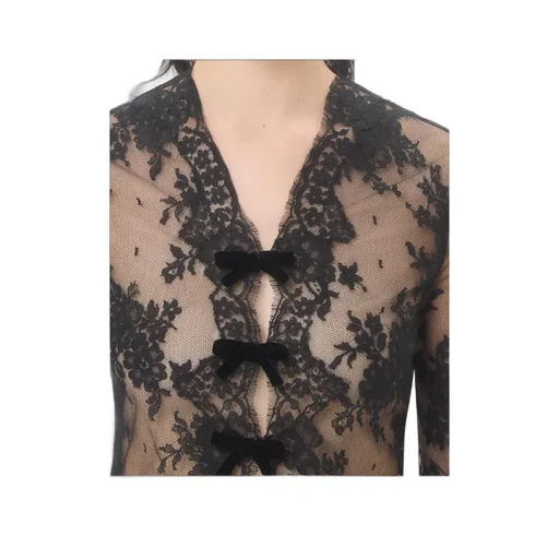 Bow Lace Shirt