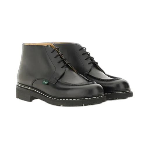 Paraboot Round Toe Ankle Boots