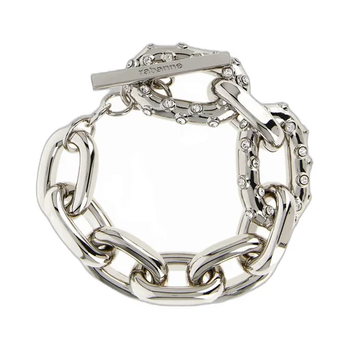 Paco Rabanne	Embellished Chain Linked Bracelet