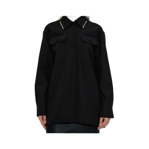 Jil Sander Studded Long-Sleeved Shirt