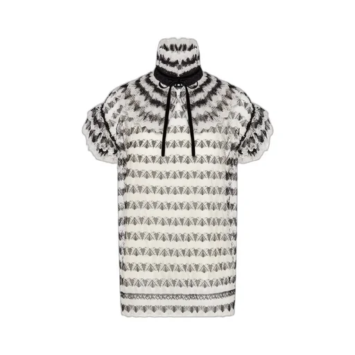Dior MariniÈRe Short-Sleeved Sweater With Removable Collar