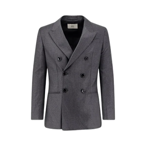 Ami Paris Double Breasted Tailored Blazer