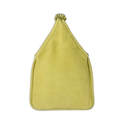 Suede Handbag With Tassels