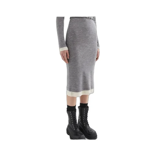 Lightweight Wool Layered Skirt