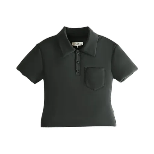 Mm6 Maison Margiela Padded Polo Top