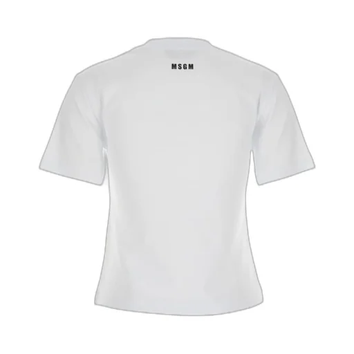 Msgm Short Sleeve Crewneck T-Shirt