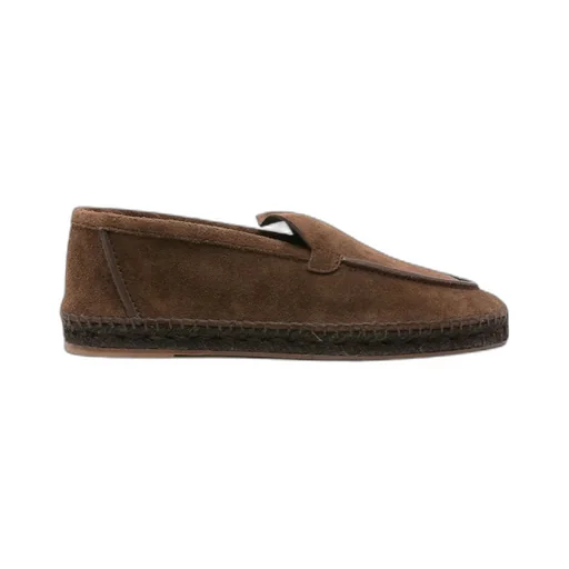 Logo Round Toe Casual Business Shoes