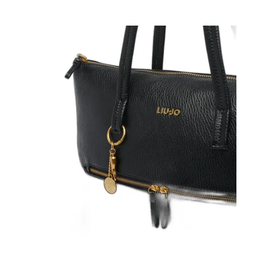 Liu Jo Logo Lettering Zipped Tote Bag