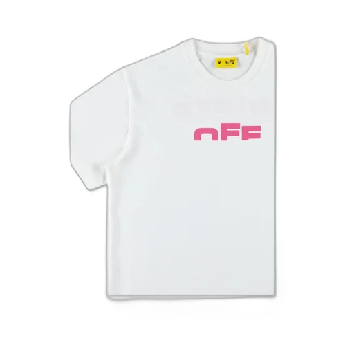 Off-White Kids Logo Printed Crewneck T-Shirt