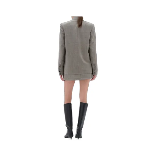 Single-Breasted Long-Sleeved Blazer