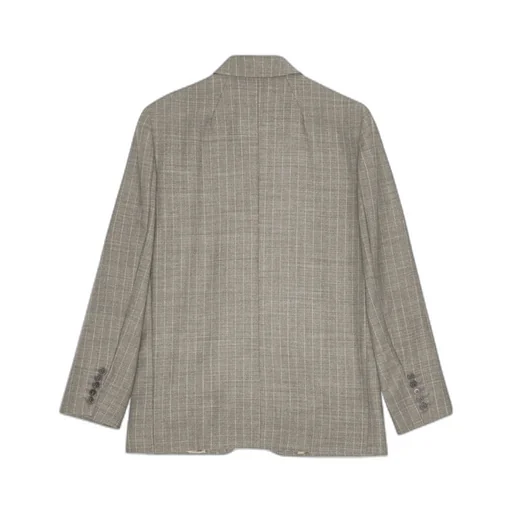 Single-Breasted Long-Sleeved Blazer