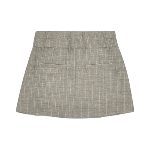 Pleated A-Line Skirt