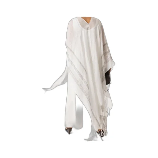 Long Lurex Cape