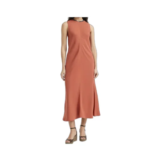 Monili Chain-Detail Midi Dress