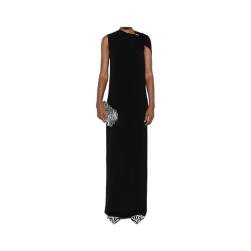 Knot-Detail Sleeveless Dress