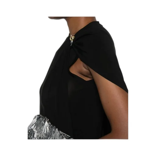 Knot-Detail Sleeveless Dress