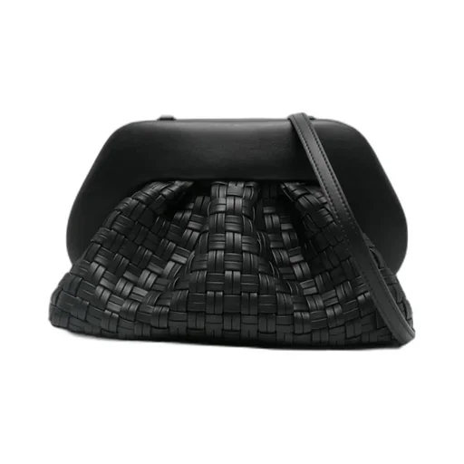 Themoirè Tia Microweaved Laminated Clutch Bag