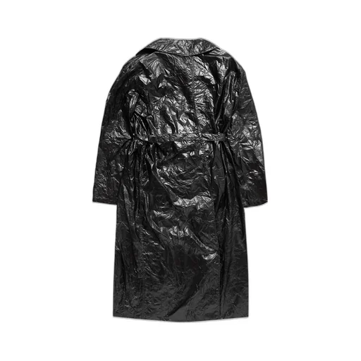 Pleated Trench Coat