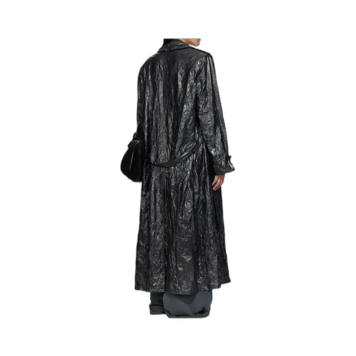 Pleated Trench Coat