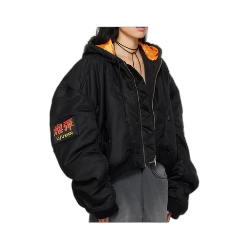 Patch Bomber Jacket