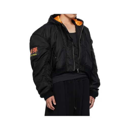 Patch Bomber Jacket