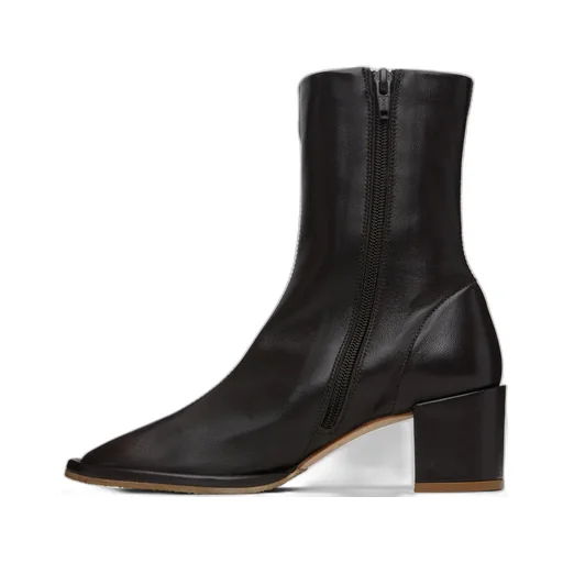 Josiah Sheepskin Nappa Leather Ankle Boots