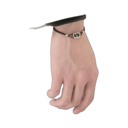 Valentino Ovalette Vlogo Signature Bracelet