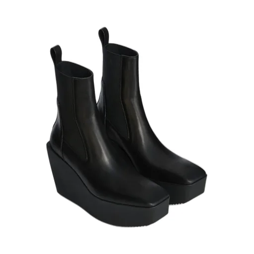 Square Toe Chelsea Boots
