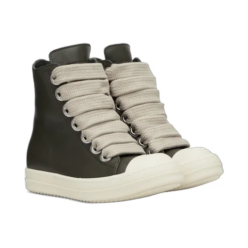 Lace-Up High-Top Sneakers
