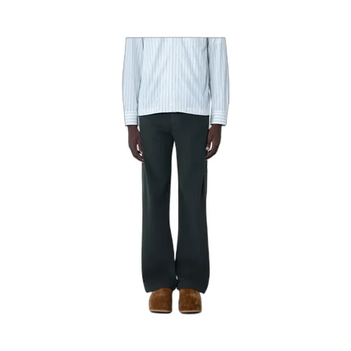 Dries Van Noten Pressed Crease Trousers