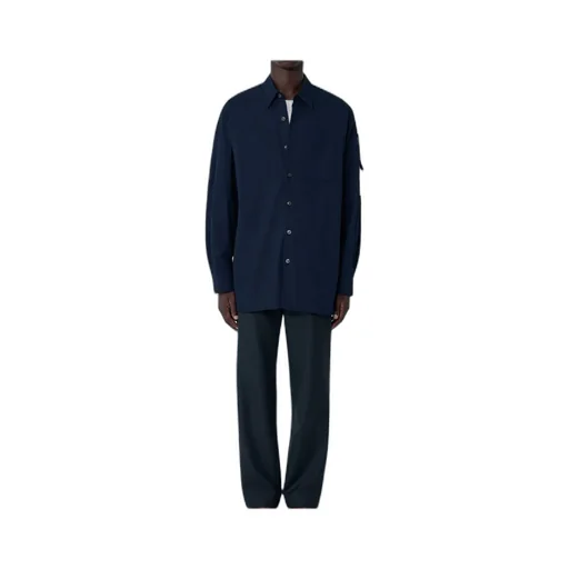 Dries Van Noten Button Down Poplin Shirt