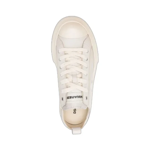 Dsquared2 Round-Toe Platform Lace-Up Sneakers