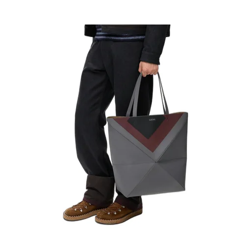 Xl Puzzle Fold Shoulder Bag
