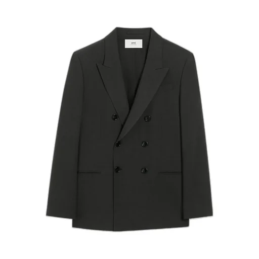 Ami Paris Double-Breasted Tailored Blazer