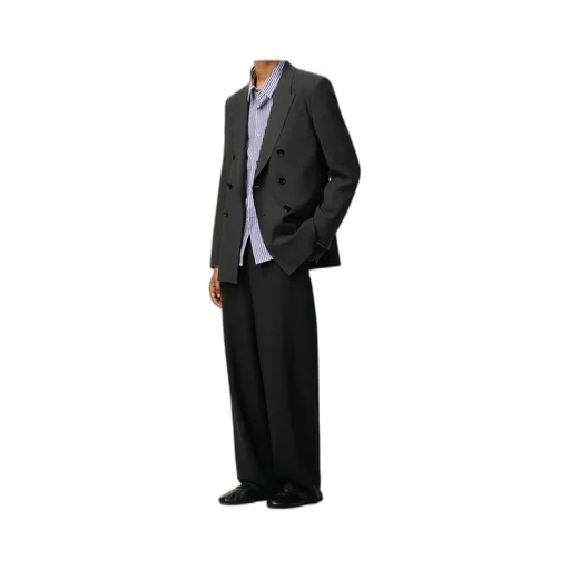 Ami Paris Double-Breasted Tailored Blazer