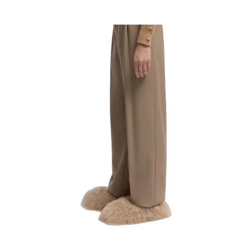 Wool Gabardine Tailored Pants