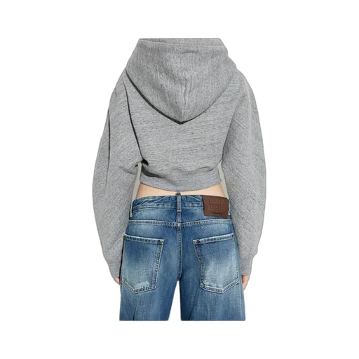 Dsquared2 Zipped Cropped Sweatshirt