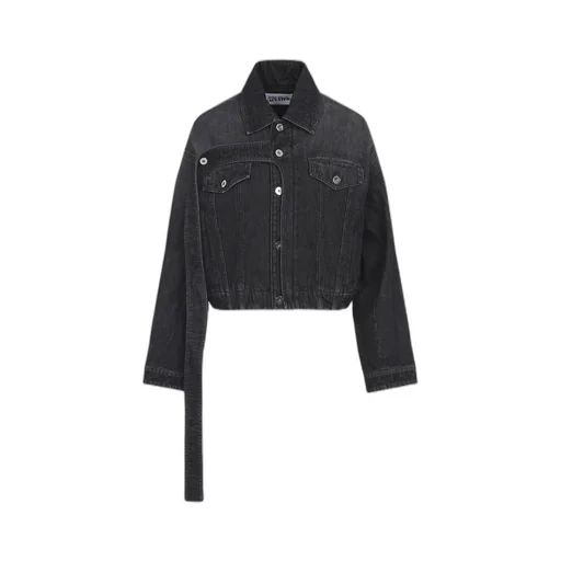 Lapel Denim Jacket
