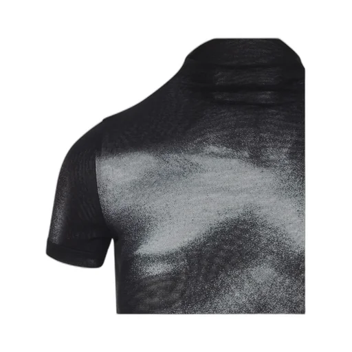 Printed Mesh Dress