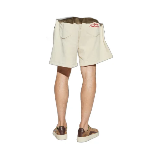 Dsquared2 Logo Embroidered Sweat Shorts