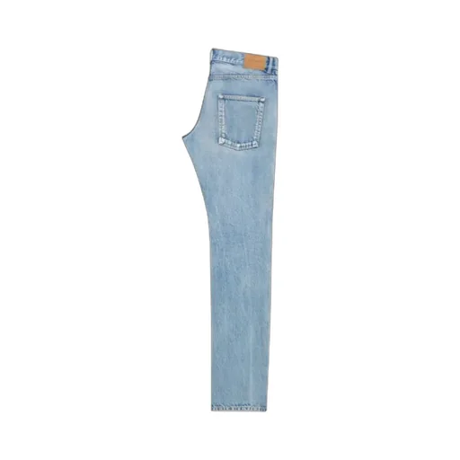 Saint Laurent Logo Patch Low-Rise Jeans