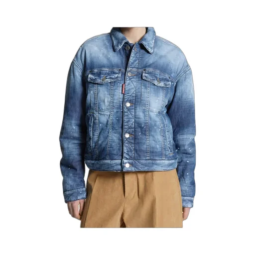 Dsquared2 Light Padded Denim Jean Jacket