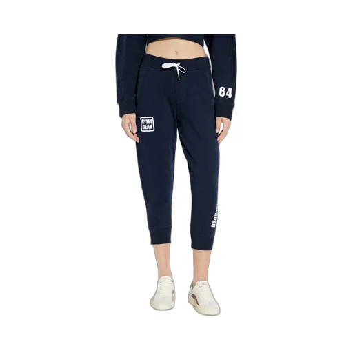 Dsquared2 Tapered Cropped Drawstring Velvet Sweatpants
